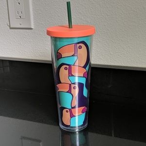 Starbucks Toucan Double walled tumbler cold cup